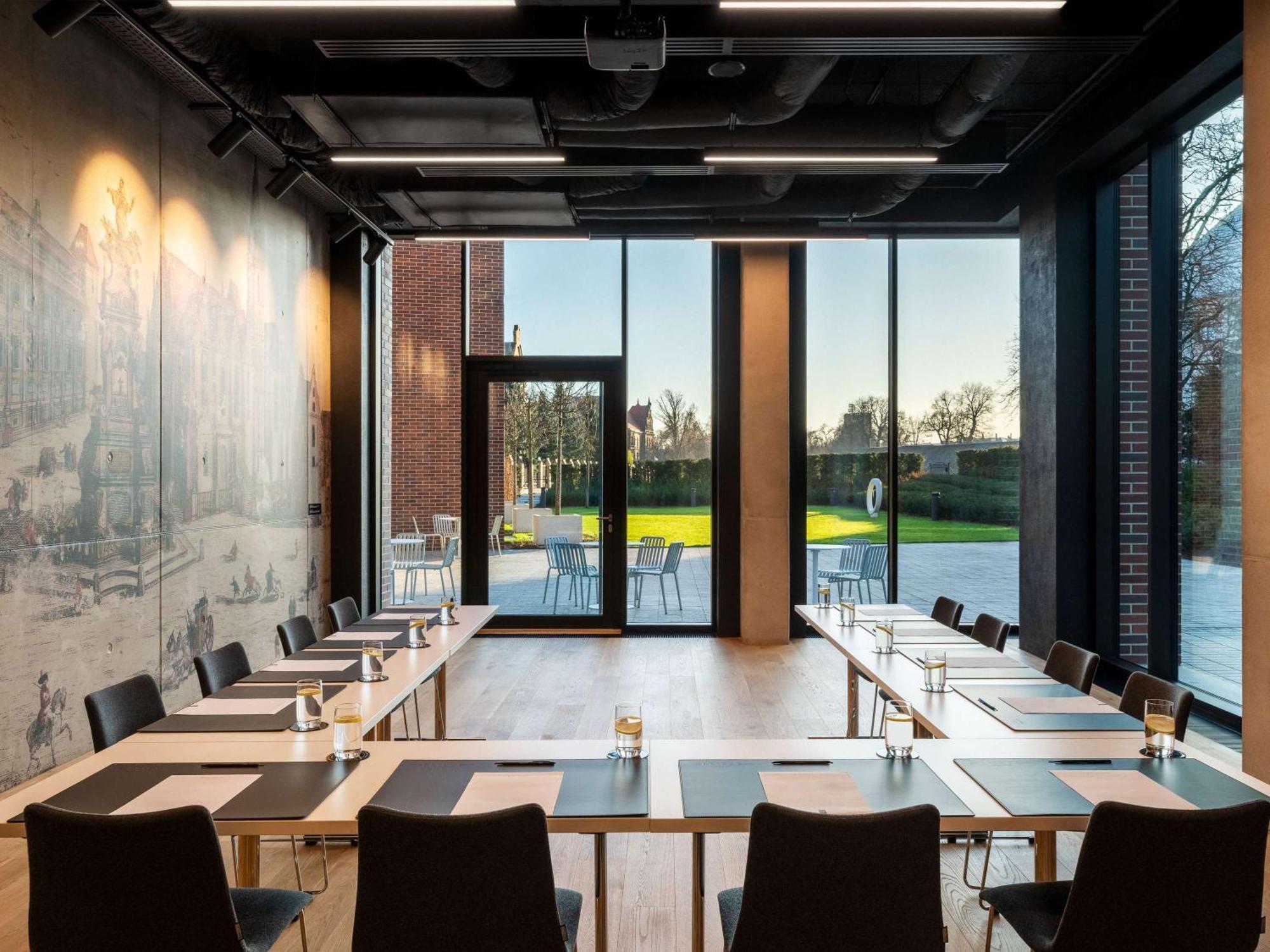 The Bridge Wroclaw - Mgallery Breslávia Exterior foto The interior of the conference centre