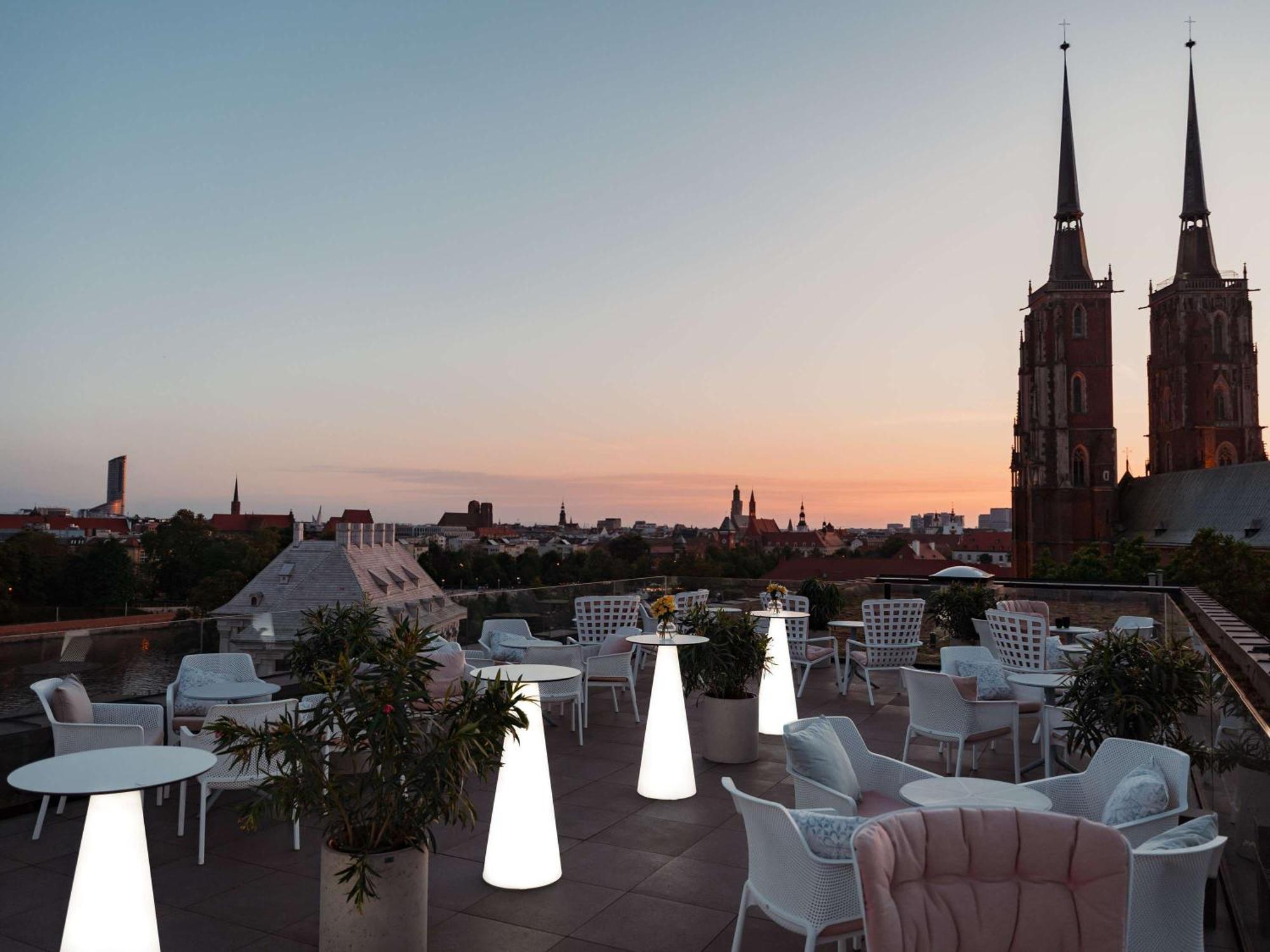 The Bridge Wroclaw - Mgallery Breslávia Exterior foto Skyline Terrace