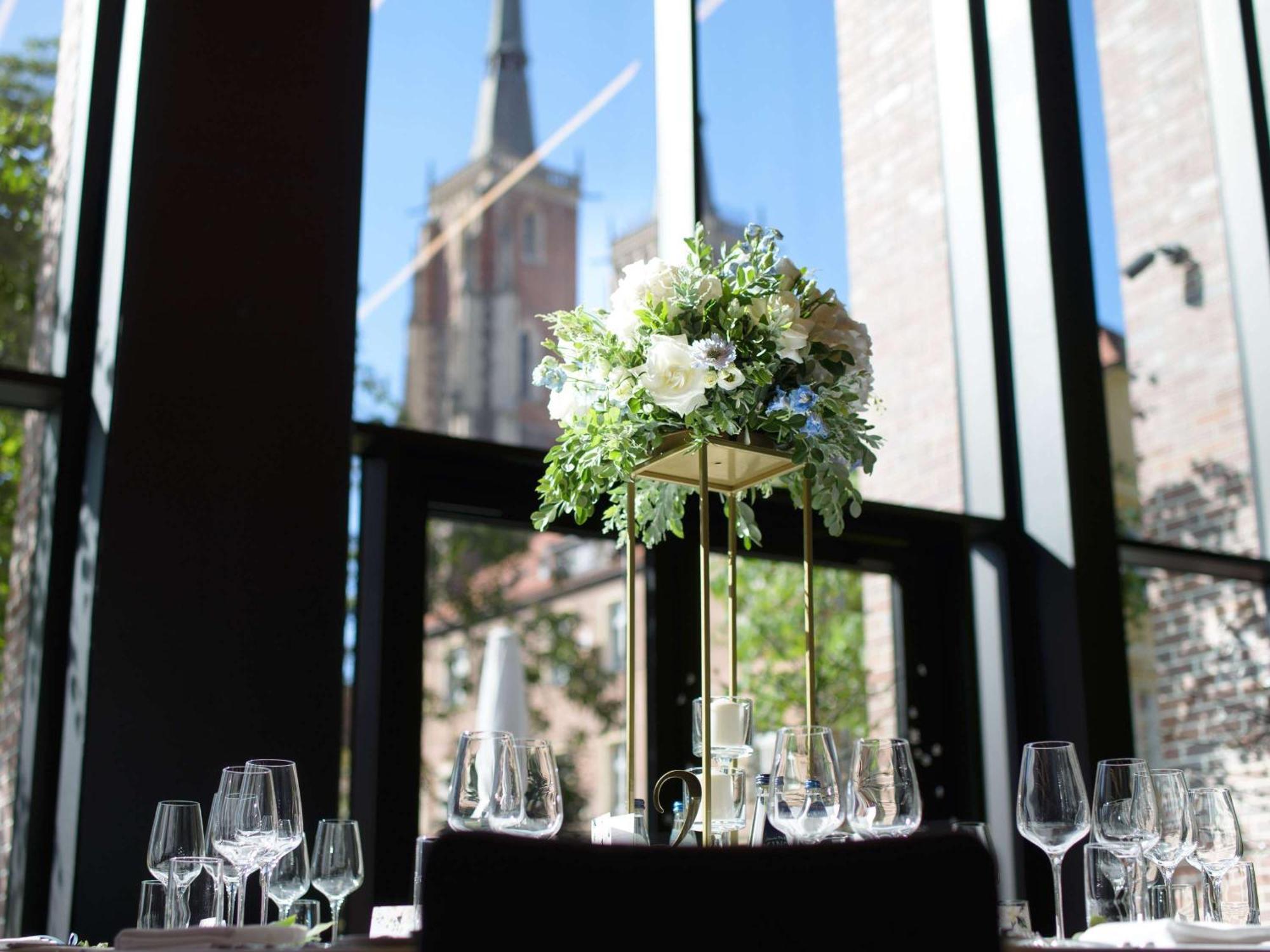 The Bridge Wroclaw - Mgallery Breslávia Exterior foto The interior of the restaurant